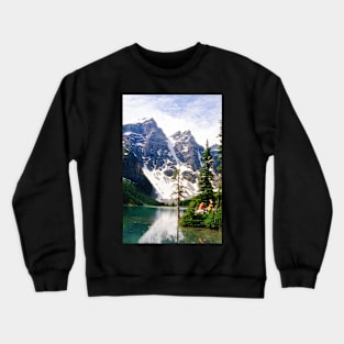 Face in the Mountain. Crewneck Sweatshirt